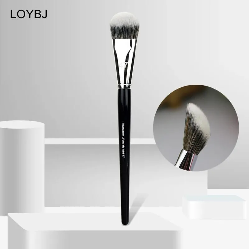 Professionel Foundation Brush 47 Broom Head Liquid Foundation Shadow Concealer Børster Kvinder Ansigtsbase Makeup Skønhedsværktøj — image 1