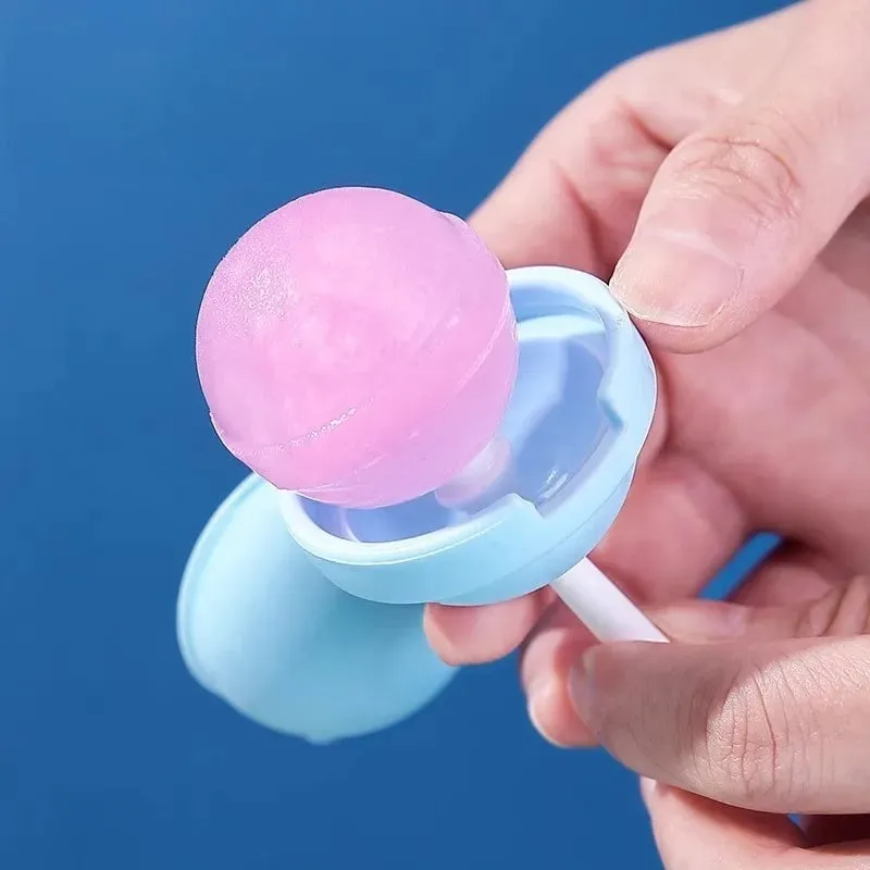 Mini moule à glace en Silicone, plateau à sucettes, de qualité alimentaire, réutilisable, antiadhésif, empilable, pour les bouchées d'œufs, le stockage des aliments — image 4