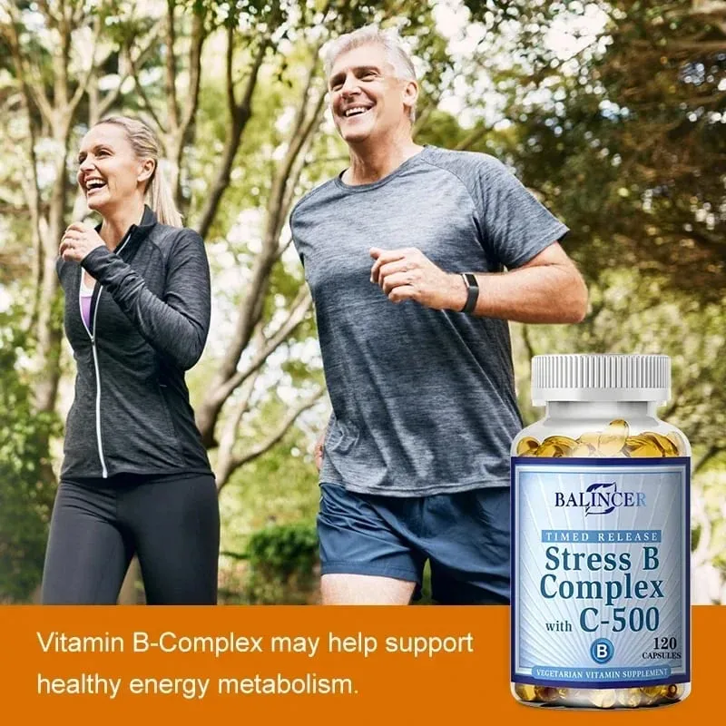 Vitamin B Complex Capsules - Helps Improve Immunity Neutralizes The Energy in Cells Improves Immunity and The Nervous System — image 5