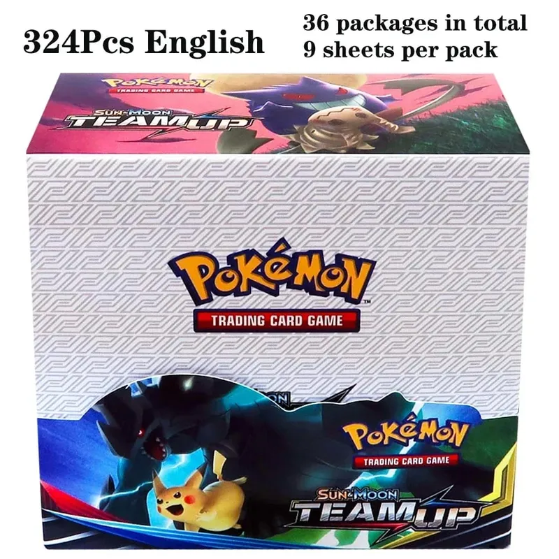 324Pcs Pokemon TCG: Sword & Shield Tempest Bonds Booster Box Trading Card Game Pokemon Card Kids Toys Board Game — image 15