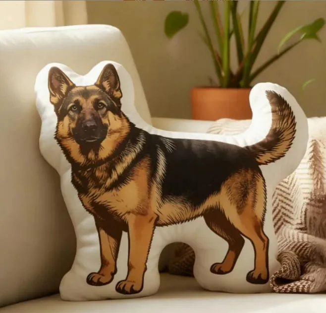 Cuscino per cani con simulazione stampata in 3D, divertente cuscino a forma di animale domestico, soggiorno, camera da letto, decorazione morbida, regalo di festa personalizzato — image 28
