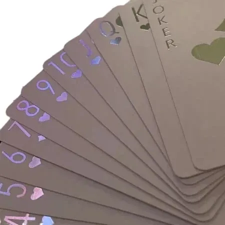 Kad Poker Kalis Air Kad Dek Bermain Permainan Berkualiti Tinggi BIASA Untuk Semua ORANG PERMAINAN PAPAN Krismas Halloween Hadiah Kesyukuran