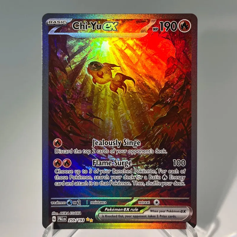 Paldea Evolved การ์ด PKM PTCG4-C GX Rainbow Magikarp Raichu Tyranitar Iono คอลเลกชันที่หายาก Battle ของเล่นของขวัญสำหรับงานอดิเรก — image 23