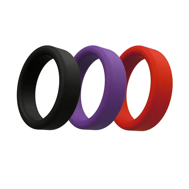 Silikone Penis Ring Cock Ring Erektion Ring Forsinkelse Ejakulation Fixed Stamina Enhancer Sexlegetøj Voksne mandlige par Langvarig — image 18