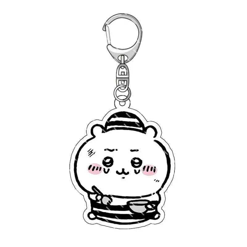 jiyi Pendant Anime Comic Acrylic Peripheral Keychain Hachiware Usagi Cute Pendant Bag Hanging Dekorasyon na Dekorasyon — image 25