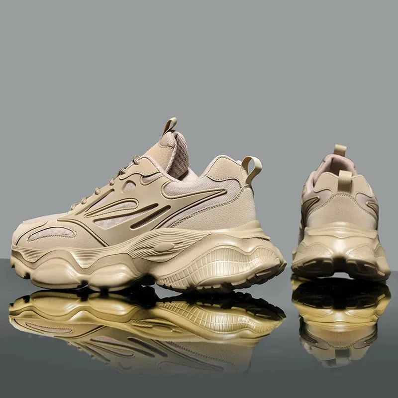 Scarpe da ginnastica sportive da passeggio di alta qualità da uomo di buone dimensioni 48 scarpe da corsa casual con piattaforma per uomo scarpe da esterno moda maschile — image 3