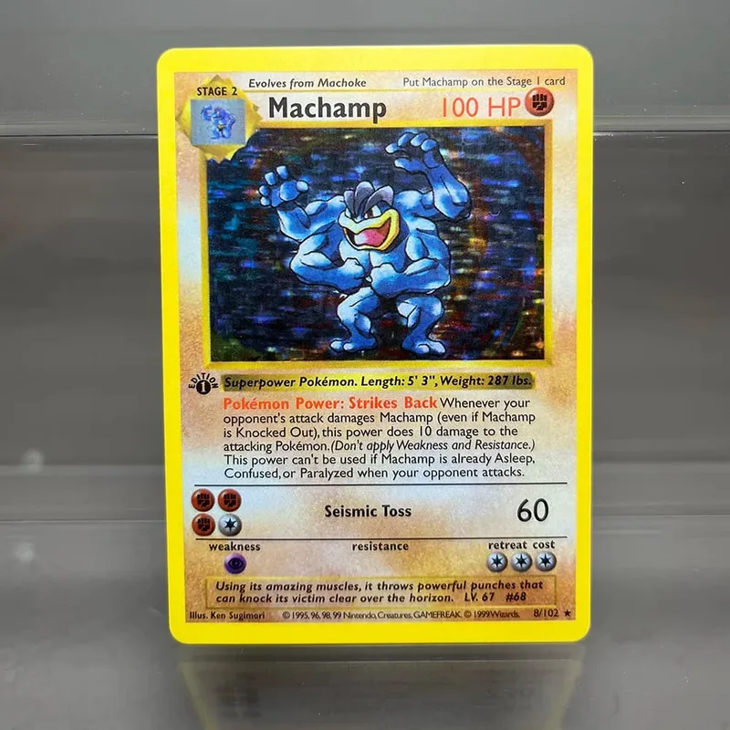 PKM Fossil/zestaw podstawowy karty PROXY Charizard Venusaur Blastoise kolekcja gier karty gry zabawki karty hobby — image 11
