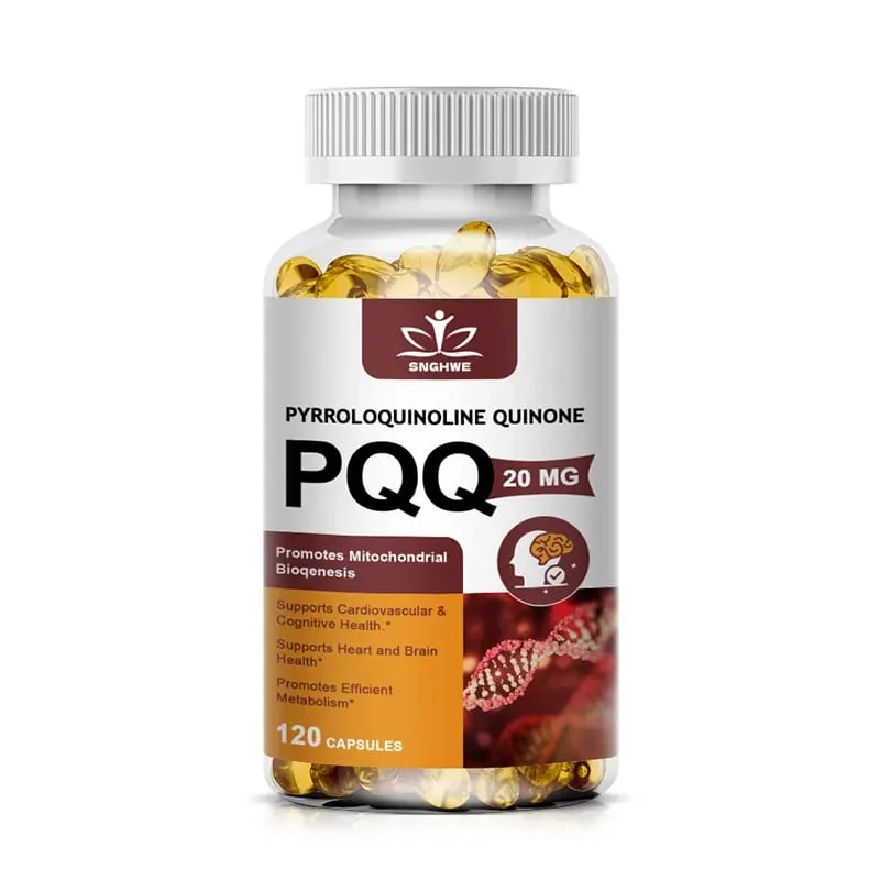 PQQ 20 Mg Capsules|for Vascular Heart & Joint Function|May Help With Decreased Sleep&Cognitive Function Brain Supplements