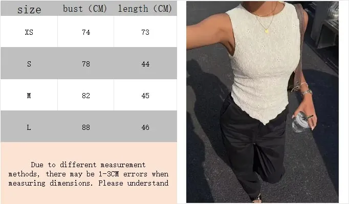 Women's Y2K Double-Layer Lace Slim Shoulder Strap Vest - Asymmetrical Hem Round Neck Lightweight Summer Shirt — image 8