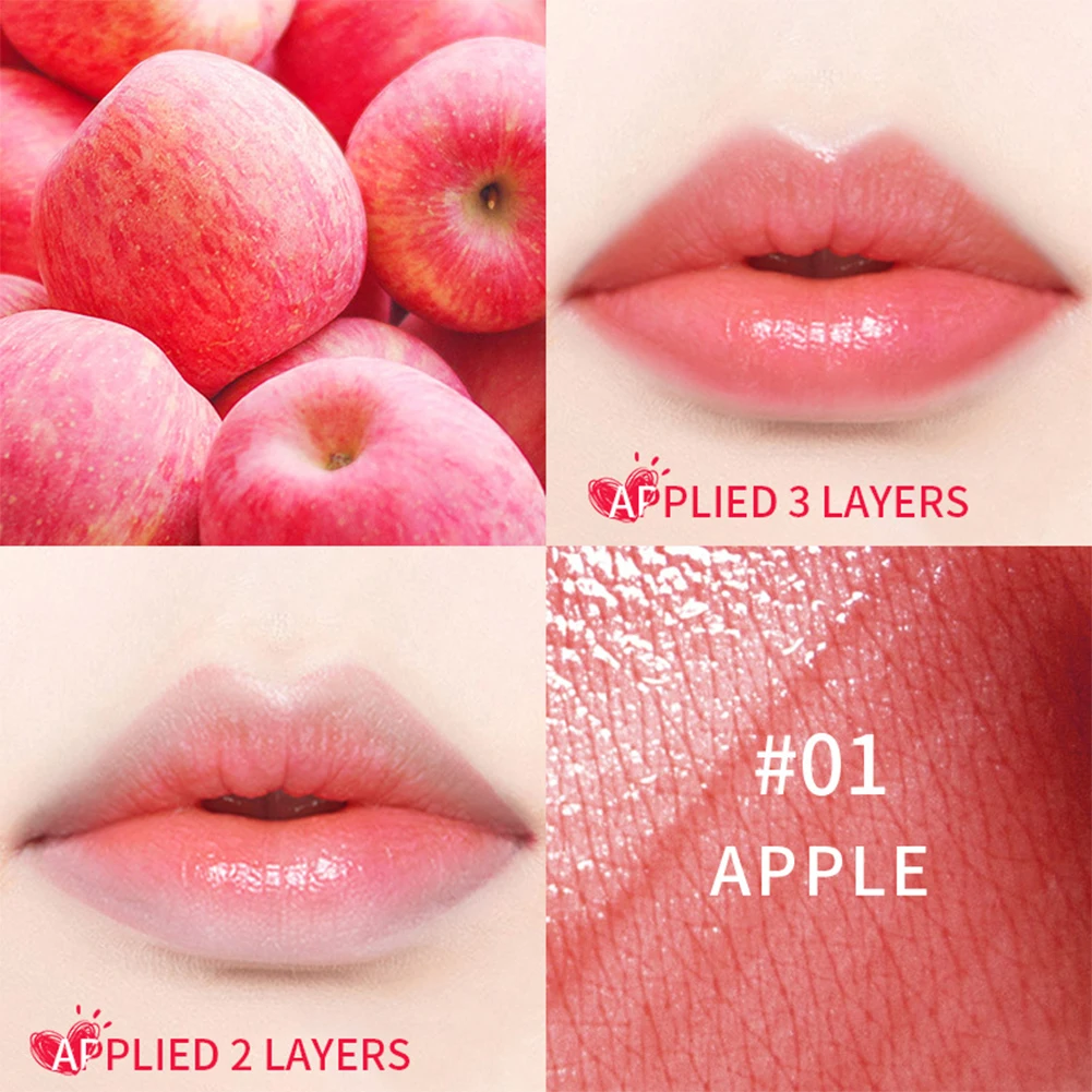 ลิปกลอส Tint แต่งหน้า Cheek Tint Blush Moisturizing Mirror Liquid ลิปสติก Waterproof Long Lasting Lip Glaze เครื่องสำอางค์ — image 8
