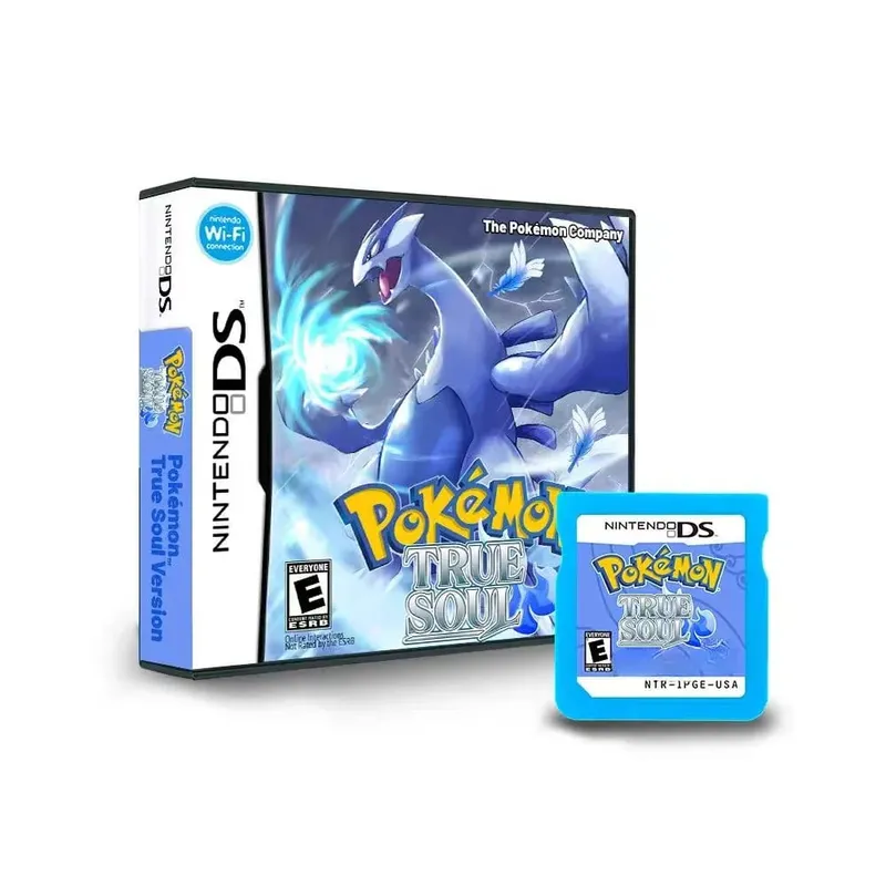 Anime Pokemon-serie NDS Game Cartridge Videogameconsole Moemon Zilver Geel KAIZO MoonBlack2 Hobbycollectie Geschenken Speelgoed — image 22