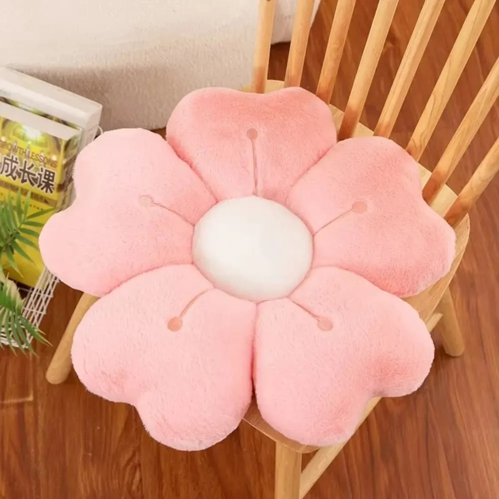 Almohada suave en forma de flor, bonito colchón, cómodo cojín decorativo para sofá, cojín para el suelo, cojín para silla, regalo — image 8