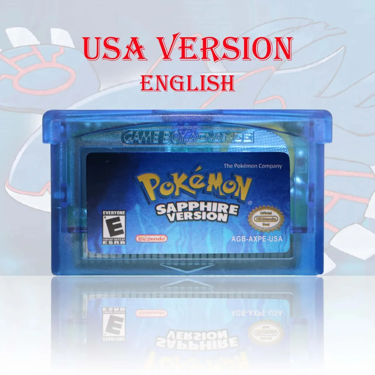 GBC/GBA Versione USA Pokemon Blu/Cristallo/Smeraldo/Rosso Fuoco/Verde Foglia Cartuccia di Gioco Scheda per videogiochi di Alta Qualità con Batteria — image 8
