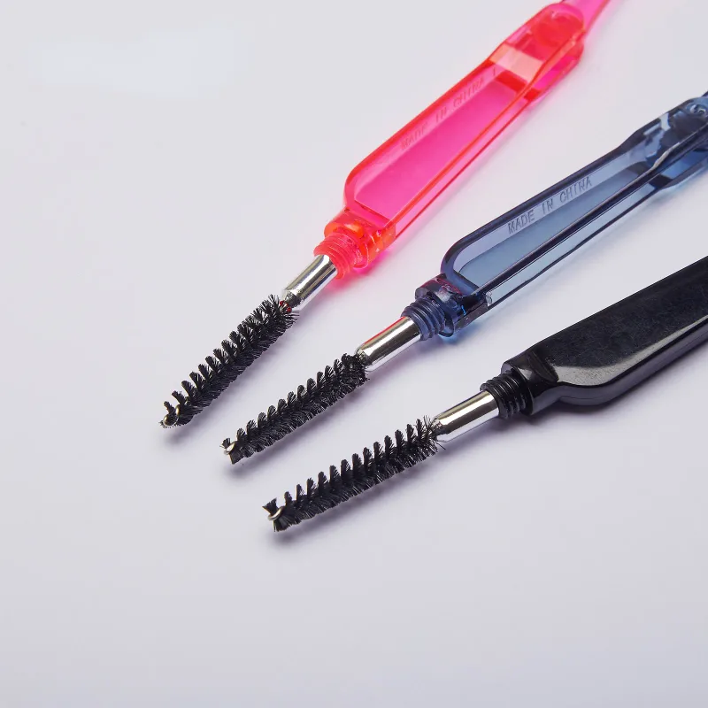 1 Pc Dual Purpose Double Head สแตนเลสหวีขนตาคิ้วหวีแต่งหน้าแปรงมาสคาร่าขนตาสำหรับ Make Up Tools — image 2