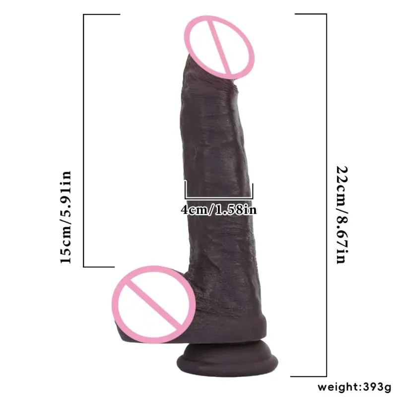 Silicone Realistic Dildo Soft Pleasure Penis Masturbator Fantasy Prostate Massager Vaginal Anal Dilator Adult Sex Toys for Women