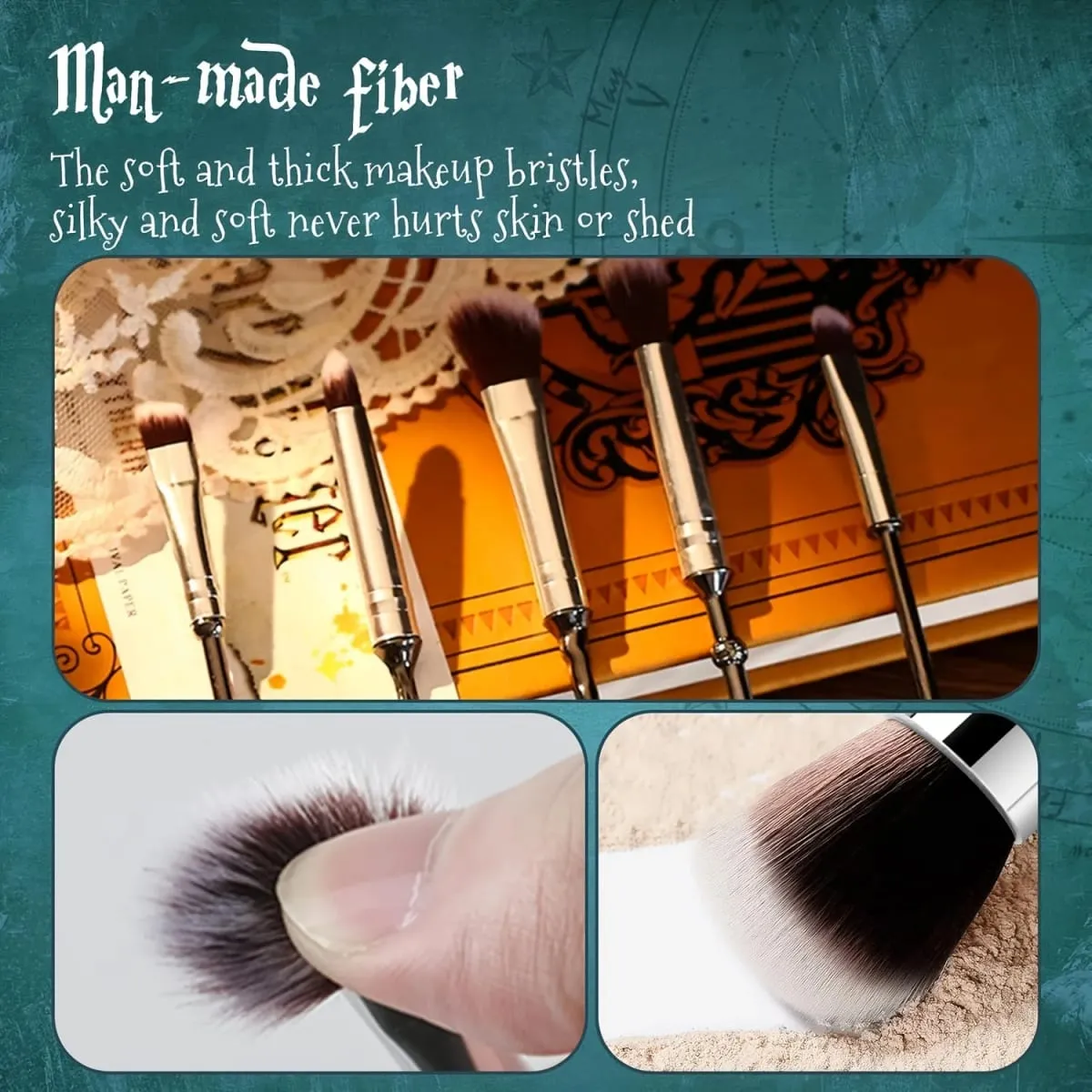 5-teiliges Zauberstab-Pinsel-Set, 5-teiliges Make-up-Pinsel-Set für Frauen — image 2