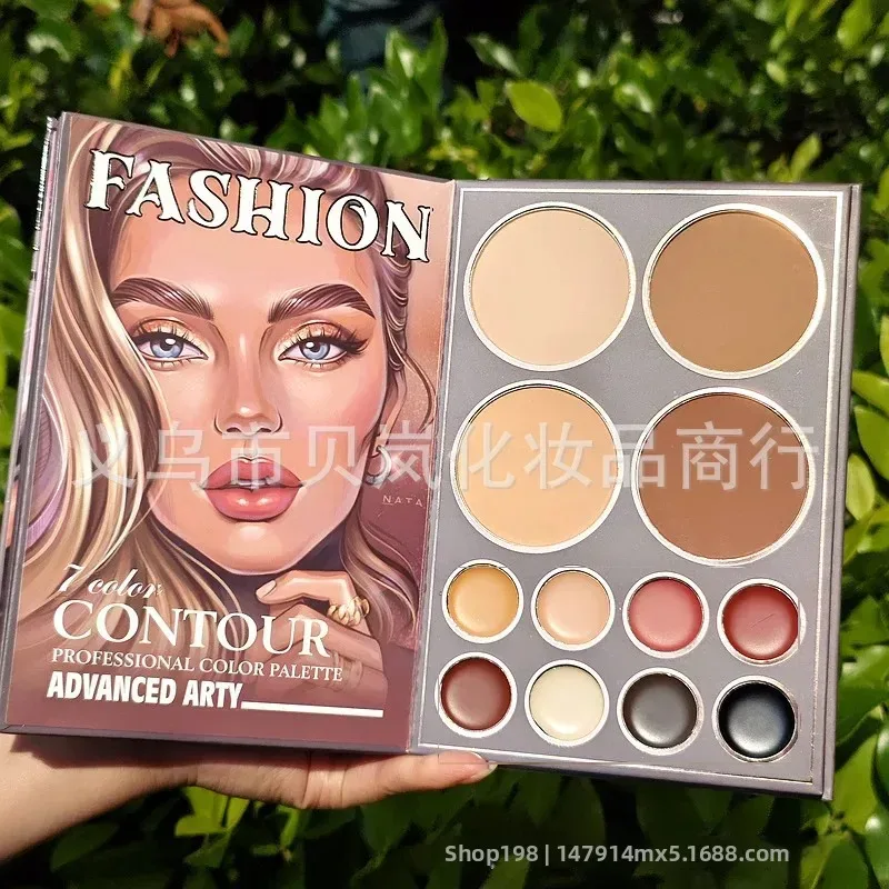 Eyeshadow Palette Book Shimmer Matte Glitter Chameleon Pressed Pigments Professional Stage Makeup Cosplay Kit 48 Color — image 3