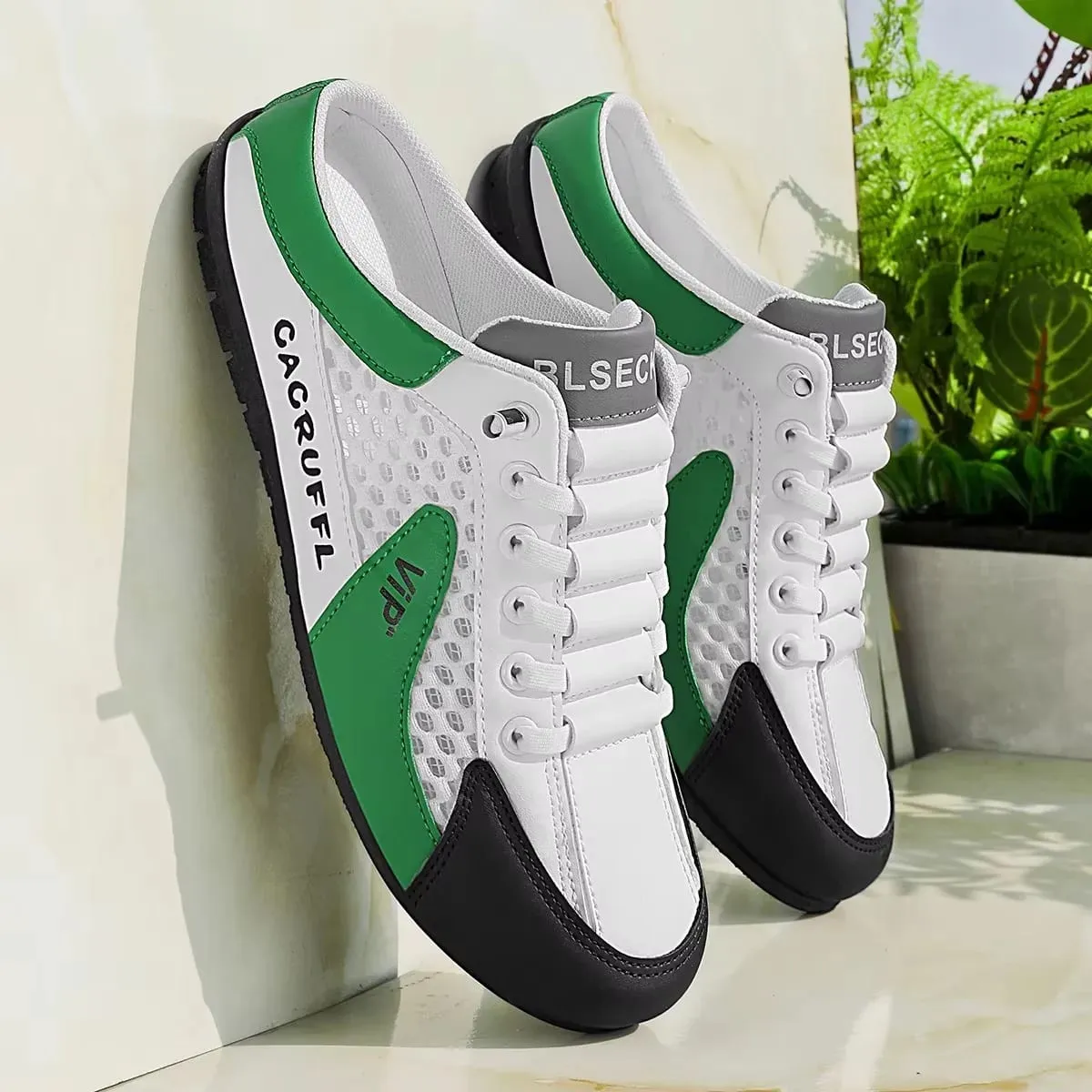 Slip-on casual da uomo: mezze pantofole durevoli, comode, traspiranti ed eleganti