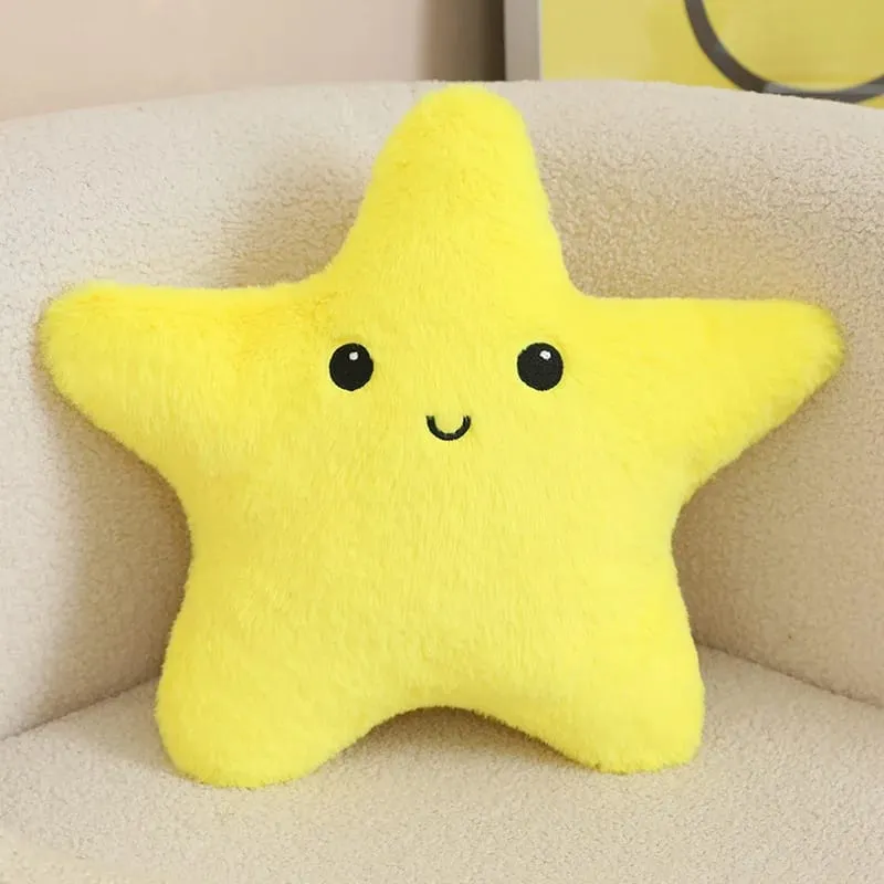35/40 ซม.ปลาดาว Star Plush หมอนตุ๊กตายิ้ม Happy Sky หมอนที่มีสีสันตกแต่งเบาะสำหรับเก้าอี้โซฟากลับสนับสนุนของขวัญ — image 11