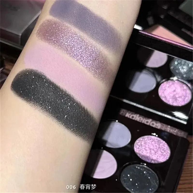 Kaleidos Makeup Set Colorful Matte Storm Bird Four Color Eye Shadow Matte Liquid Lipstick Lip Cream Kit — image 6