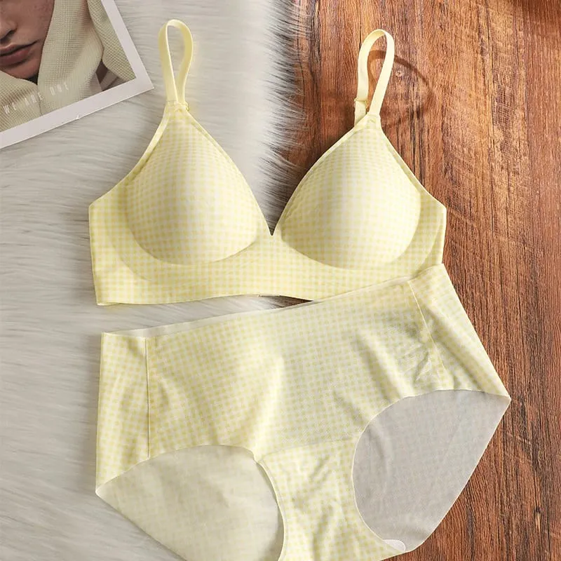 Elegantní Seamless Bralette Malá poprsí Sbírka Proti povisnutí Tenká nastavitelná ramínka Wirefree Comfort Fit UK Light Support Podprsenka — image 12