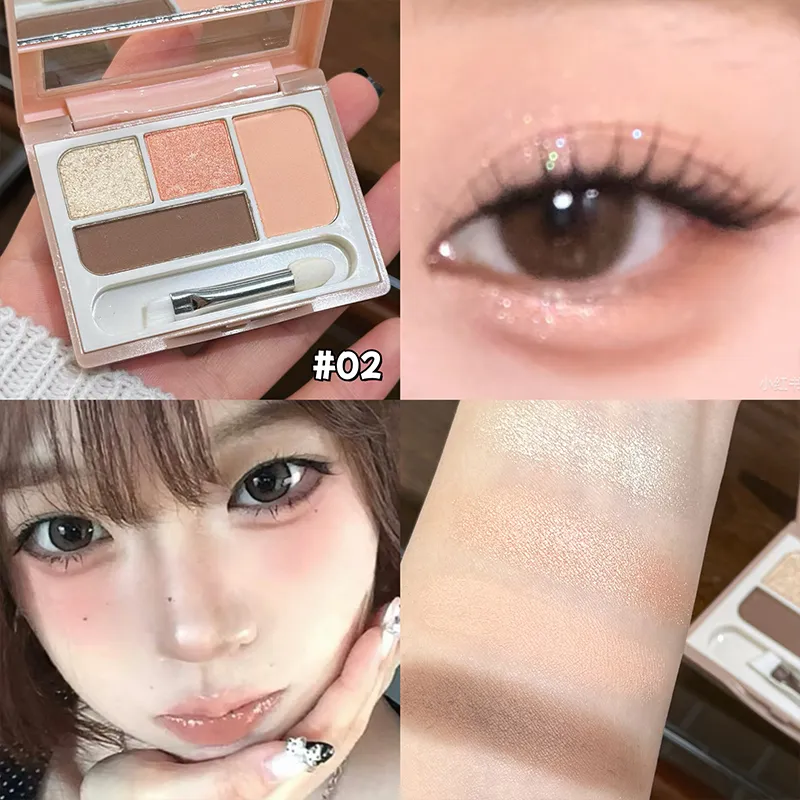 GIÁ TRỊ NGHỆ THUẬT Ngọc Trai Eyeshadow Palette Trang Điểm Lâu Dài Long Lanh Matte Eye Shadow Lung Linh Contouring Phấn Nổi Bật Mỹ Phẩm — image 3
