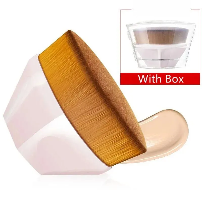 1/2ks Nový kouzelný štětec na make-up Beauty Powder Face Blush Štětce Přenosný profesionální podkladový štětec Velký kosmetický měkký základ — image 10