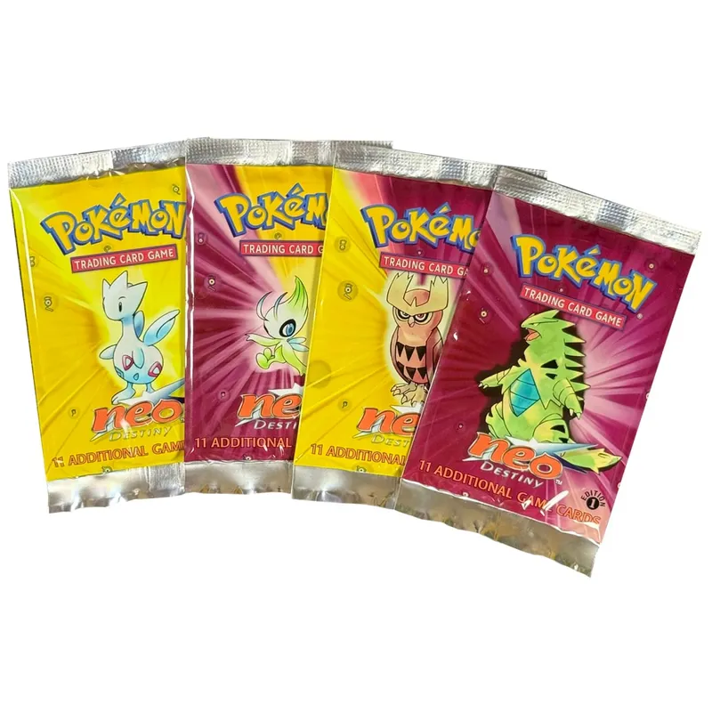Booster Pack 11 pz/borsa 1st Edition Pack Neo Destiny (N4) Collezione di giochi di carte collezionabili Battle Booster Toys Regalo per ragazzi — image 1