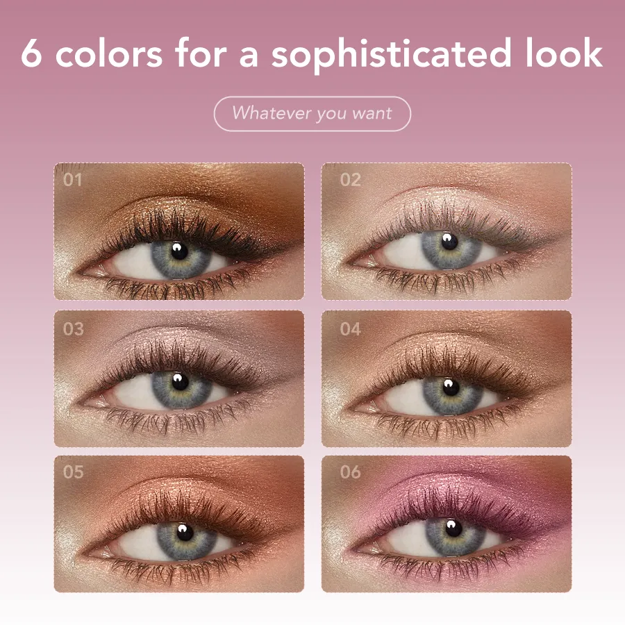 Jelly Eyeshadow Stick Holographic Pearl Shimmer and Delicate Glitter for Eye Brightening — image 3