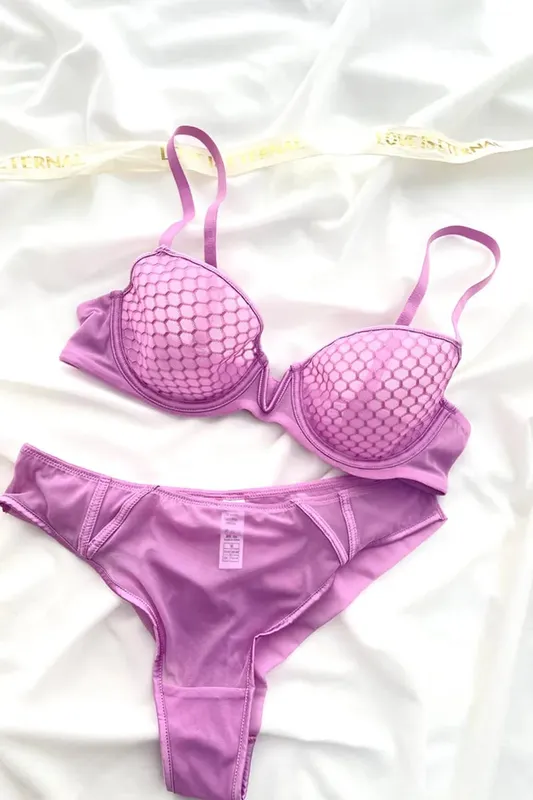 Halv kop minimizer bh til kvinder sommer ultra tynd blød bøjle push-up fransk dyb v-hals plus størrelse brystholder 34-44 B-C CUP — image 13