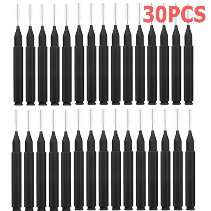แบบพกพา Mini แปรงคิ้ว 20/50PCS Brow Perm แปรงทิ้ง Bendable Micro Eyelash Brow ยกแปรง Applicators เครื่องมือ — image 13