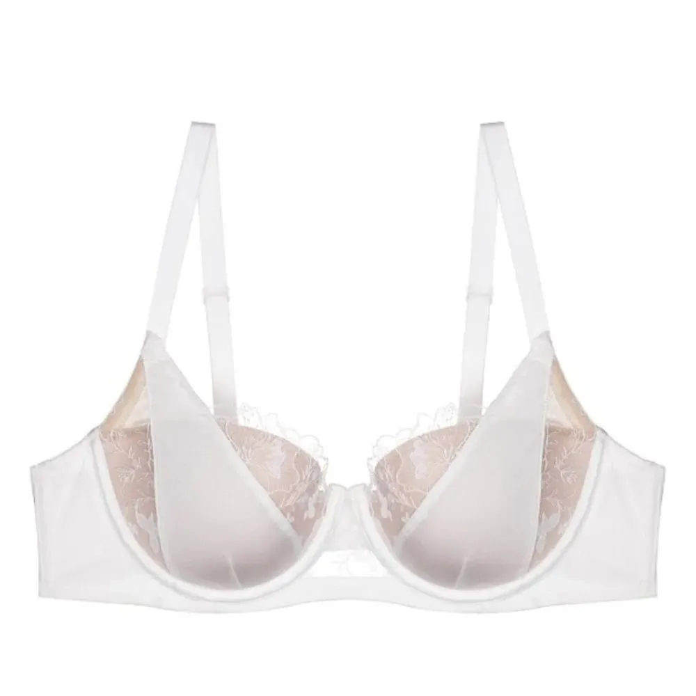 セクシーなBANERDANNI Style français ensemble de soutien-gorge en dentelle bloc de couleur doux à armatures coupe fine minimiseur soutien de levage confort Lingerie femmes M-40 — image 3