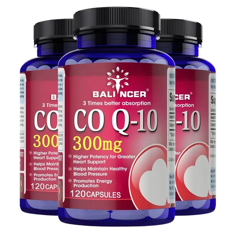 CoQ10 300mg tobolky - vysoce vstřebatelný antioxidant kardiovaskulární podpora srdeční energie veganské bez GMO bez lepku — image 11