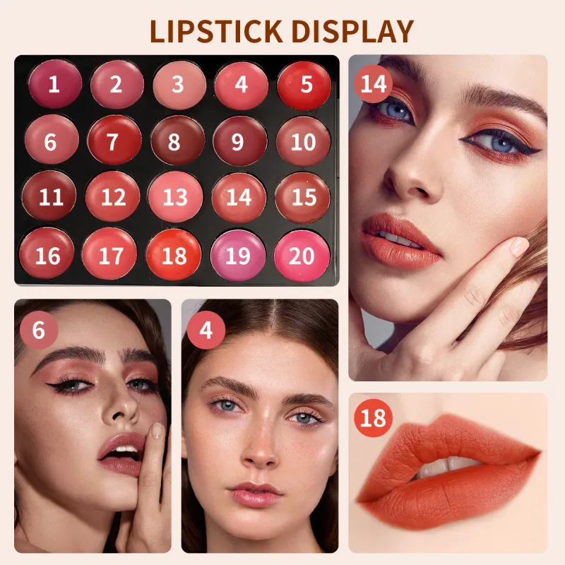 Paletka 120 barev All-in-One Makeup Palette Matné oční stíny Highlight Lipstick Eyeliner – Kosmetický make-up pro krásu obličeje — image 4
