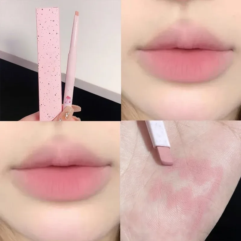 Matte Lip Liner Outline Lips Lipstick Pen Waterproof Long-lasting Color Lip Pencil Lipstick Pen — image 8
