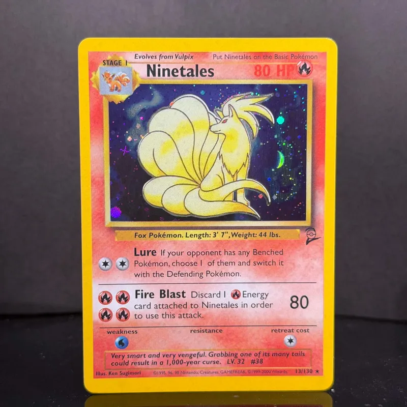 Poket 2000 Set Pangkalan 2 OG Nostalgia Koleksi Hitmonchan Scyther Clefable Pidgeot Mewtwo Proksi Holo Tradisional — image 18