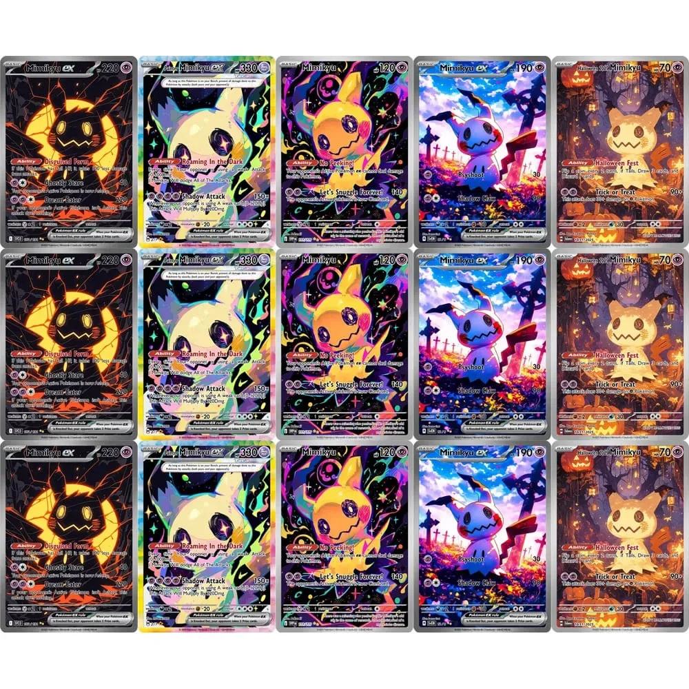 TCG-Sammelkarten Mimiku DIY Hochwertige, selbstgemachte Einzelkarte, klassisches Spiel, Anime-Karte, Geschenkspielzeug — image 3