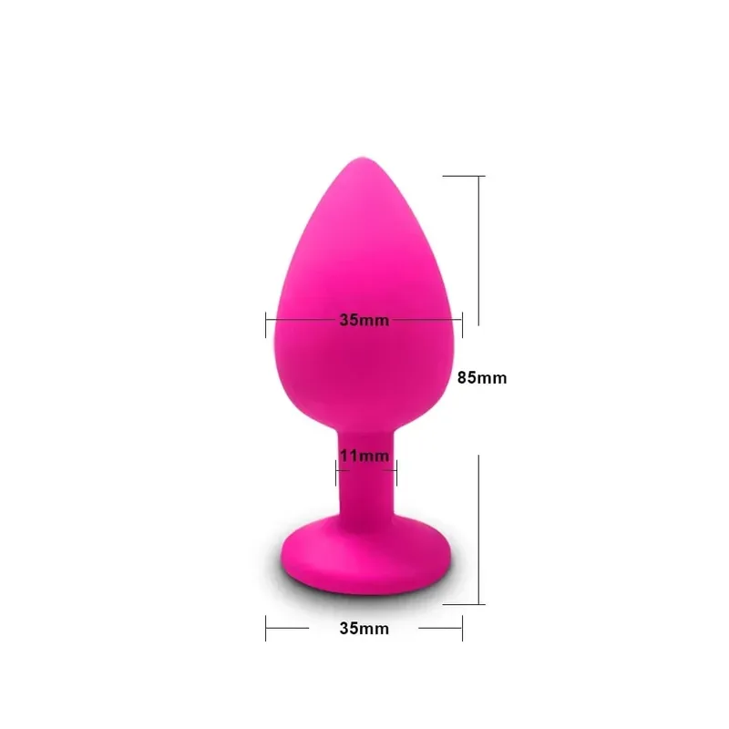 Anal Spielzeug Weiche Silikon Anal Plug Mini Bullet Vibrator Butt Plug Männer Frauen Homosexuell Paare Anal Prostata Stimulator Sex Spielzeug für Erwachsene — image 17