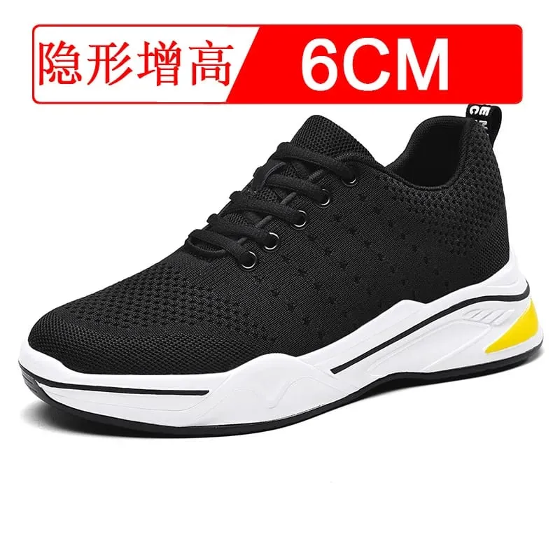 Invisible heightening shoes for men 8cm mesh material breathable sports shoes indoor casual shoes — image 7