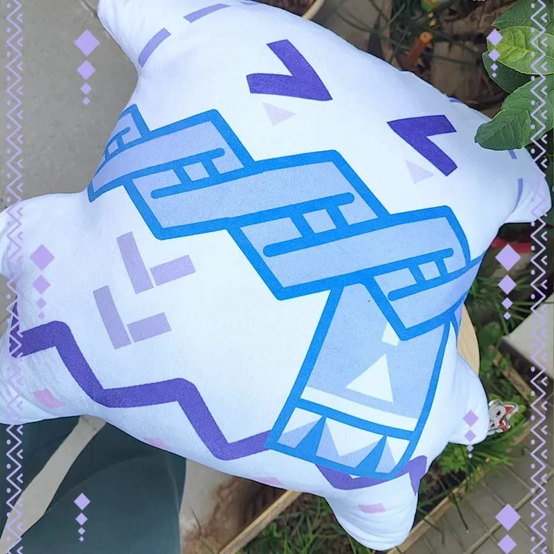 40cm Game Citlali Genshin Impact Gardener Cartoon Throw Pillow Dango Sofa Back Cushion Cosplay Gift — image 3