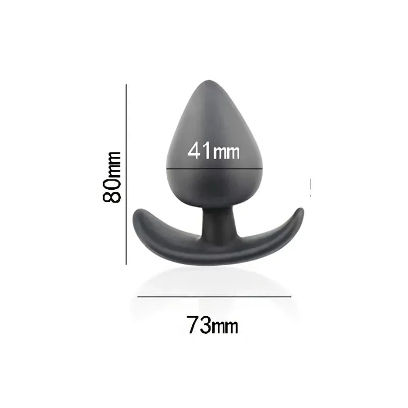 100% Safe Silicone Dildo Anal Plugs Butt Plug Unisex Sexy Stopper 3 Different Size Adult Sex Toys for Men/Women Trainer Massager — image 12