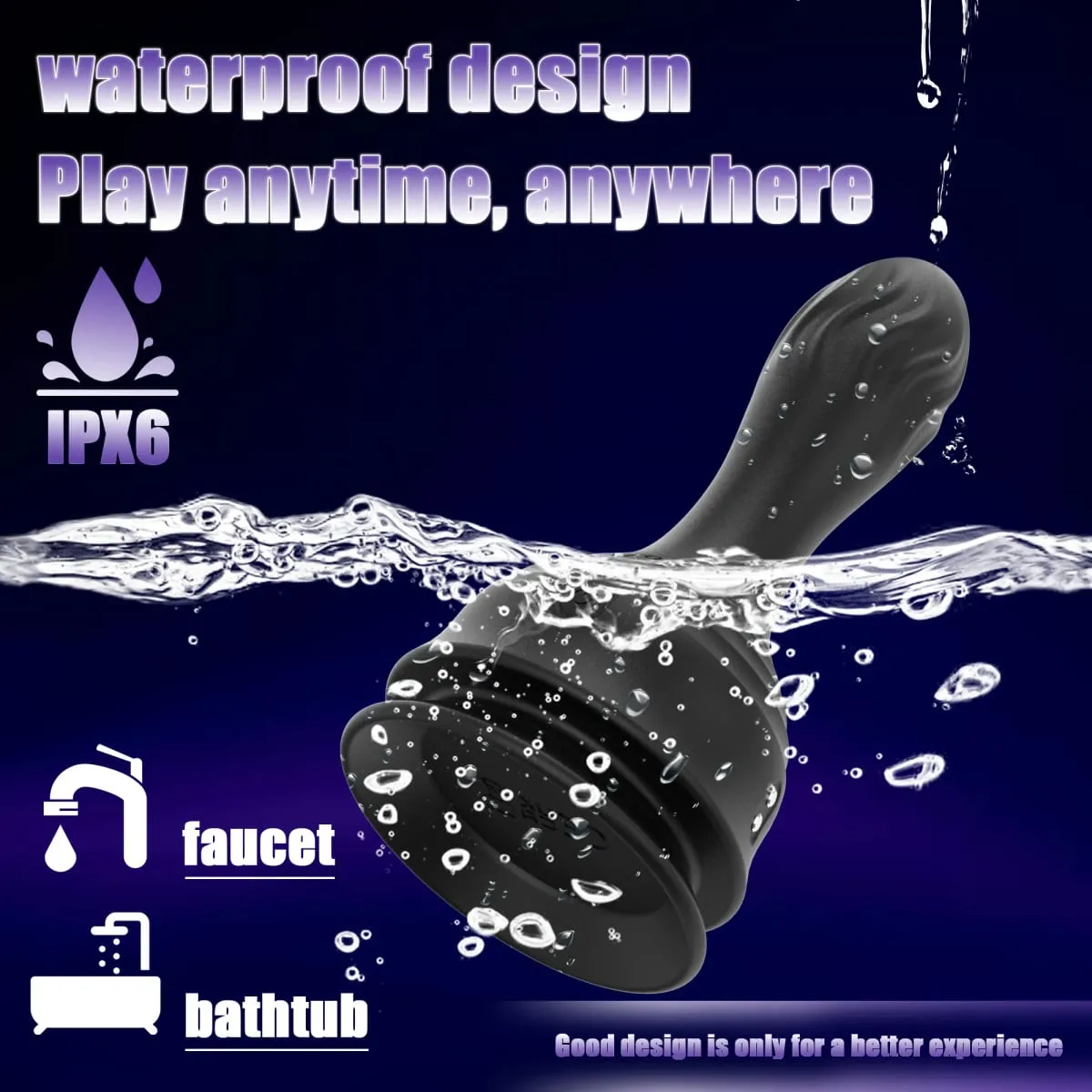 Remote Control Inflatable Butt Plug Vibrator na may 10 Swing Modes Suction Cup Vibrating Prostate Massager Anal Sex Toy para sa mga Babae — image 4