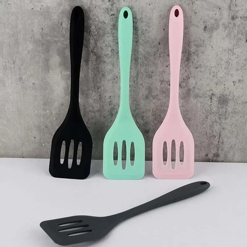 ไข่ปลากระทะตักซิลิโคน Turners ทำอาหาร Spatula ทอดพลั่ว Gadgets ครัวเครื่องมืออุปกรณ์ทำอาหาร — image 2