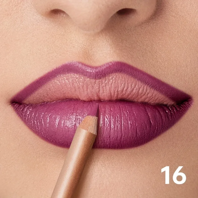 Matte Lip Liner Pencil Nude Long-Lasting Waterproof Smudge-Proof Precise Outline Smooth Creamy Formula — image 22