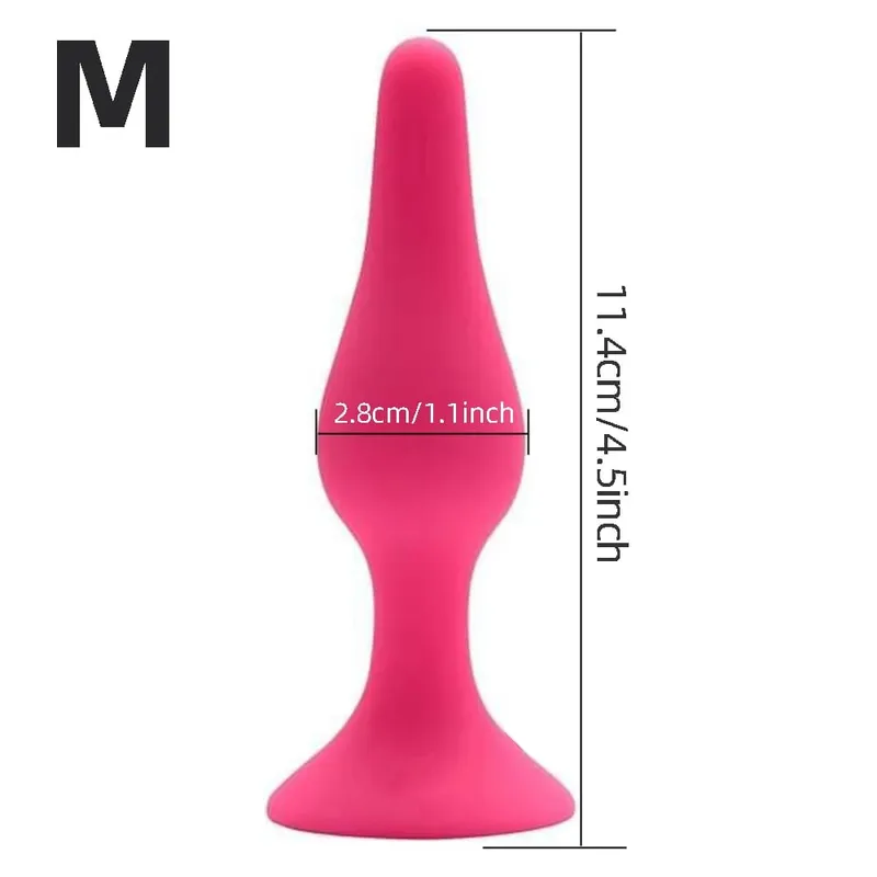 Plugue anal de silicone para iniciantes, plugue anal para homens e mulheres, massageador de próstata para gays, mini bala anal, masturbador, brinquedo sexual para homens — image 10