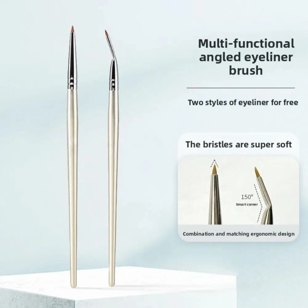 5 Buah Kuas Eyeliner Multifungsi Kuas Eyeliner Sudut Kuas Sudut Kanan Kuas Rias Sangat Halus Kuas Aegyo Sal — image 4