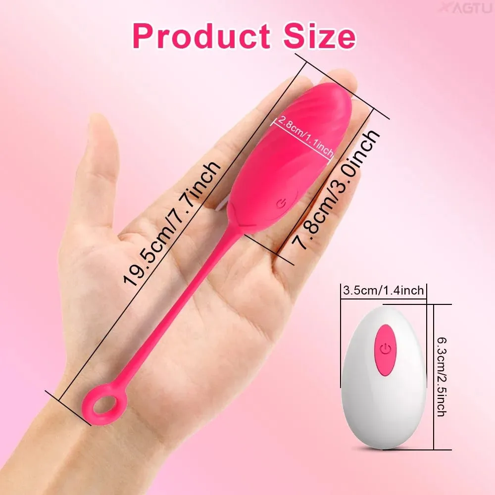 Remote Control Wearable Panties Vibrator Women Vagina Vibrator Vibrating Egg Female Masturbation Interaction Sex Toy for Couples — image 4