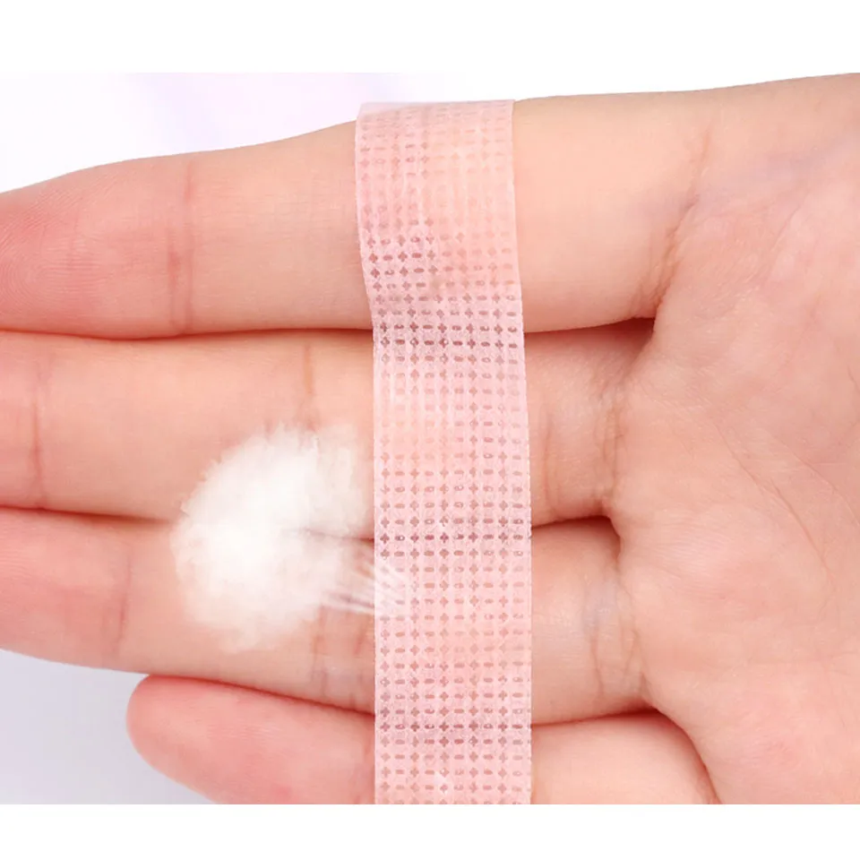 5/10 Rollen Silikon-Gel-Klebeband für Wimpernverlängerungen, nicht gewebt, atmungsaktiv, für empfindliche Haut, unter den Augen, Wimpernband, Make-up-Werkzeug-Versorgung — image 3