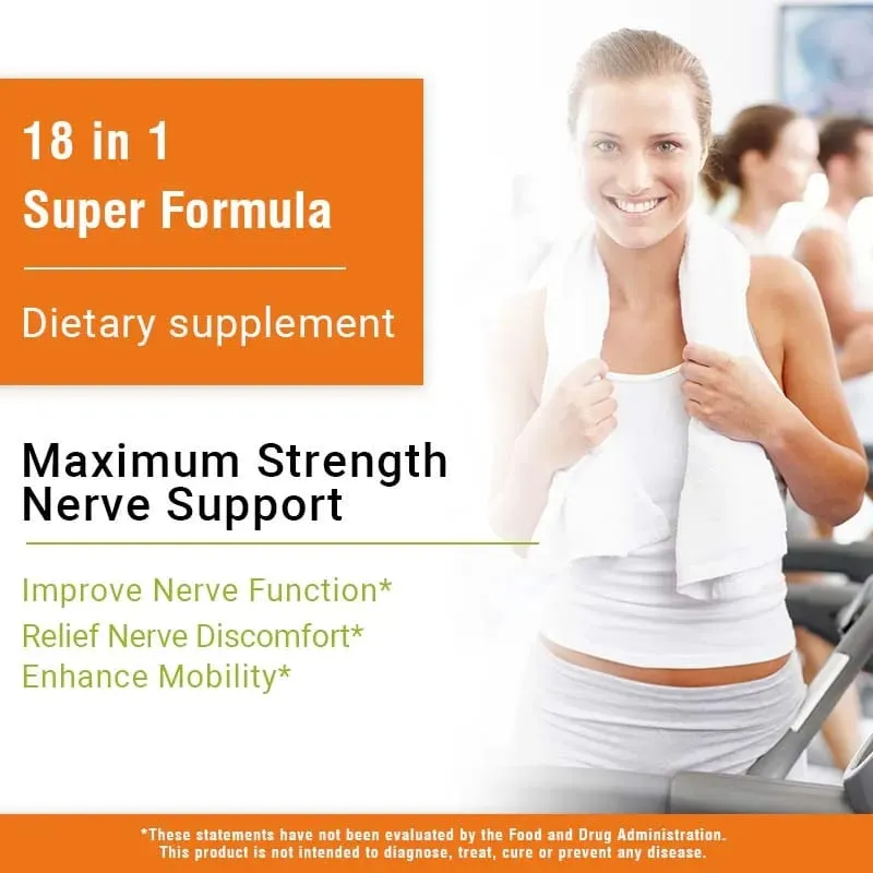 Suplement wspomagający neuropatię 600 mg - wspomaga układ nerwowy, łagodzi stres, wspomaga funkcjonowanie mózgu i zwiększa energię — image 7