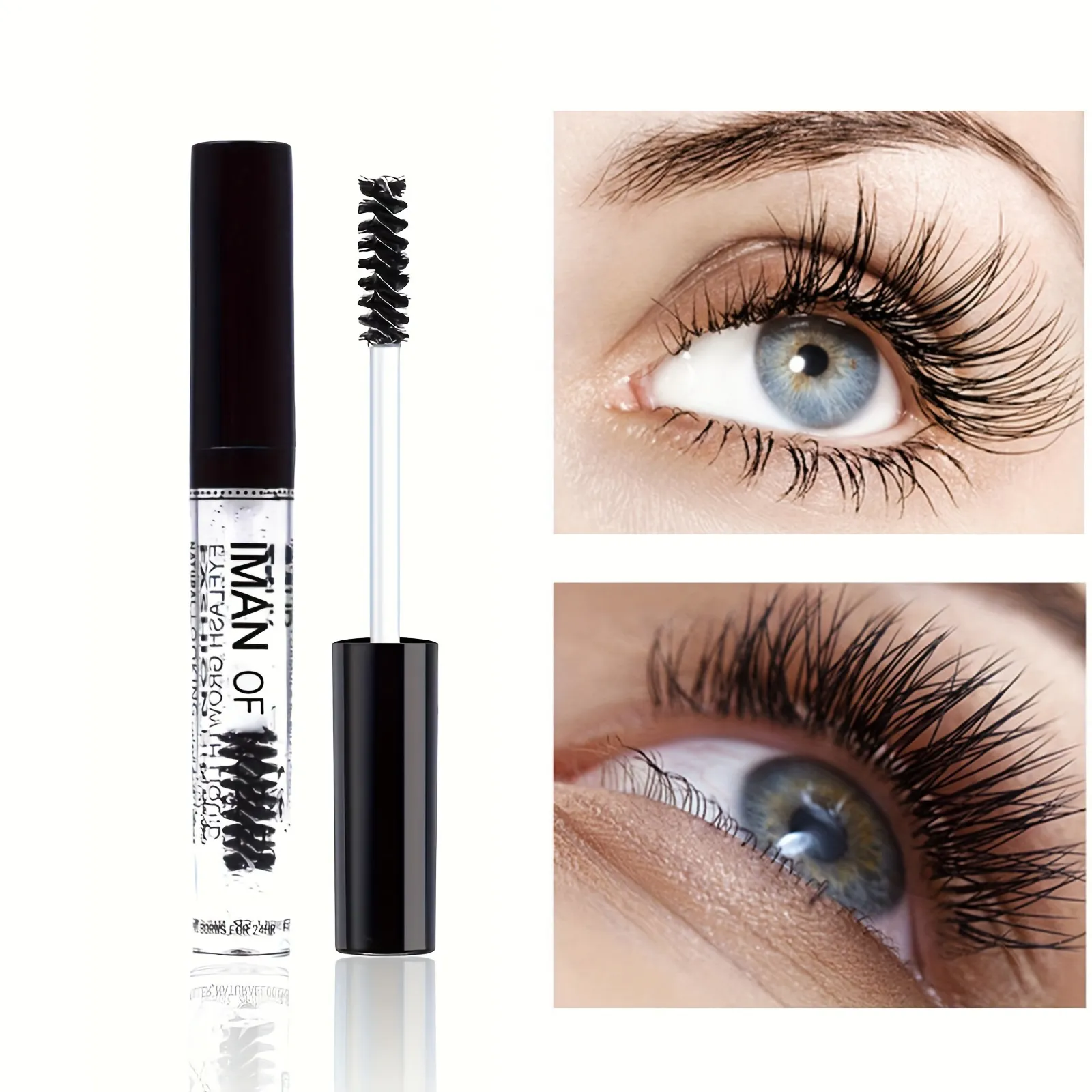 โปร่งใสและไม่มีสี Eyebrow Eyelash Enhancer Liquid Eye Makeup BASE Eyebrow ครีมมาสคาร่าแต่งหน้าเครื่องสำอาง — image 3